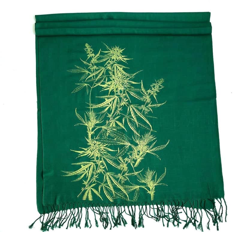 2019 12 03 Gift guide for cannasseurs gifts during the upcoming holidays cannabis scarf